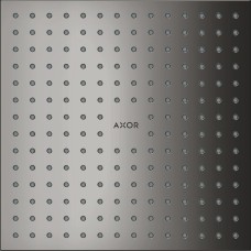 Верхній душ Axor 250х250 1jet монтаж зі стелі, Polished Black Chrome (35309330)
