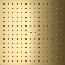 Верхній душ Axor 250х250 1jet монтаж зі стелі, Polished Gold Optic (35309990)
