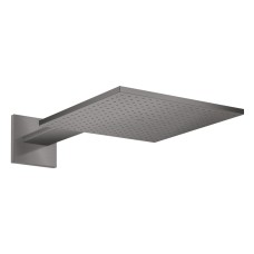 Верхній душ Axor 300х300 2jet P з тримачем, Brushed Black Chrome (35318340)