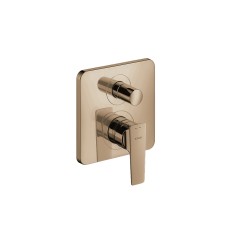 Змішувач Axor Citterio E прихованого монтажу для ванни/душу, Polished Red Gold 36455300