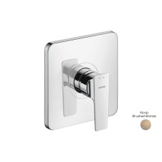 Змішувач Axor Citterio E прихованого монтажу для душу, Brushed Bronze 36655140