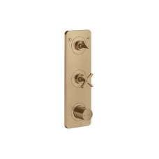Термостат Axor Citterio E 380/120 для 2-х споживачів, Brushed Bronze 36703140
