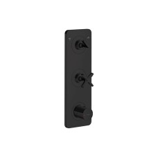 Термостат Axor Citterio E 380/120 для 2-х споживачів, Matt Black 36703670