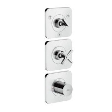 Термостат Axor Citterio E 380/120 для 3-х споживачів, Chrome 36704000
