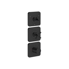 Термостат Axor Citterio E 380/120 для 3-х споживачів Matt Black 36704670