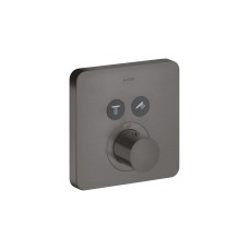 Термостат для 2-х споживачів Axor ShowerSelect прихований монтаж Brushed Black Chrome 36707340