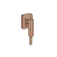 Шлангове під'єднання AXOR Fixfit Fine SoftSquare Brushed Red Gold (36739310)