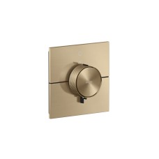 Термостат прихованого монтажу AXOR ShowerSelect ID Square на 1 функцію, Brushed Bronze (36757140)
