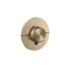 Термостат прихованого монтажу AXOR ShowerSelect ID Round HighFlow, Brushed Bronze (36759140)