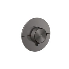 Термостат прихованого монтажу AXOR ShowerSelect ID Round HighFlow, Brushed Black Chrome (36759340)