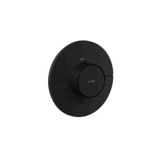 Термостат прихованого монтажу AXOR ShowerSelect ID Round HighFlow, Matt Black (36759670)