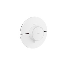 Термостат прихованого монтажу AXOR ShowerSelect ID Round HighFlow, Matt White (36759700)