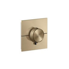 Термостат прихованого монтажу AXOR ShowerSelect ID Square HighFlow, Brushed Bronze (36774140)