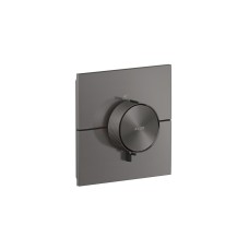 Термостат прихованого монтажу AXOR ShowerSelect ID Square HighFlow, Brushed Black Chrome (36774340)