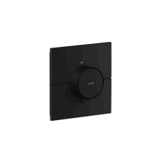 Термостат прихованого монтажу AXOR ShowerSelect ID Square HighFlow, Matt Black (36774670)