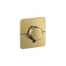 Термостат прихованого монтажу AXOR ShowerSelect ID Softsquare HighFlow, Polished Gold Optic (36775990)