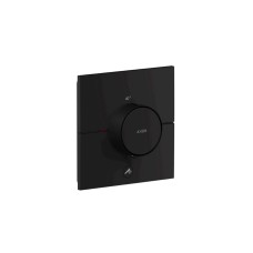 Термостат прихованого монтажу AXOR ShowerSelect ID Square HighFlow на 1 функцію, Matt Black (36777670)