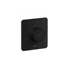 Термостат прихованого монтажу AXOR ShowerSelect ID Softsquare HighFlow на 1 функцію, Matt Black (36778670)