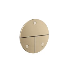 Перемикач AXOR ShowerSelect ID Round на 3 функції, Brushed Bronze (36779140)