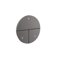 Перемикач AXOR ShowerSelect ID Round на 3 функції, Brushed Black Chrome (36779340)