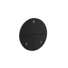 Перемикач AXOR ShowerSelect ID Round на 3 функції, Matt Black (36779670)