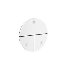 Перемикач AXOR ShowerSelect ID Round на 3 функції, Matt White (36779700)