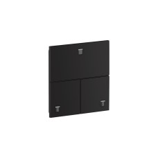 Перемикач AXOR ShowerSelect ID Square на 3 функції, Matt Black (36780670)