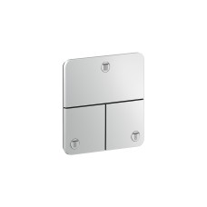Перемикач AXOR ShowerSelect ID Softsquare на 3 функції, Chrome (36781000)