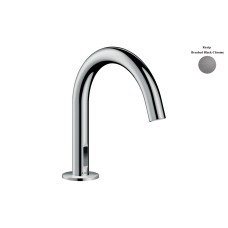 Змішувач AXOR Uno 100 для умивальника електронний 230V, Brushed Black Chrome (38010340)
