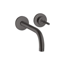 Змішувач зі стіни Axor Uno для умивальника 225 мм, Brushed Black Chrome 38116340