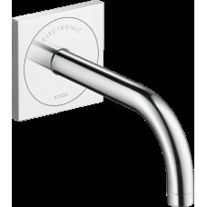 Змішувач AXOR Uno 165 для умивальника зі стіни електронний 230V, Chrome 38119000