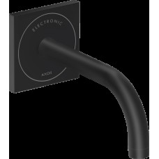 Змішувач AXOR Uno 165 для умивальника зі стіни електронний 230V, Matt Black (38119670)