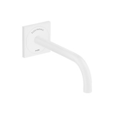 Змішувач AXOR Uno 225 для умивальника зі стіни електронний 230V, Matt White (38120700)
