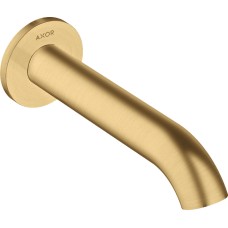 Вилив AXOR Uno на ванну 191 мм, Brushed Gold Optic  (38411250)