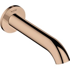 Вилив AXOR Uno на ванну 191 мм Polished Red Gold (38411300)