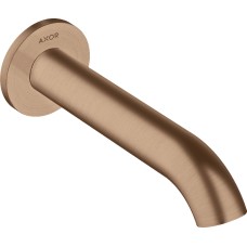 Вилив AXOR Uno на ванну 191 мм Brushed Red Gold (38411310)