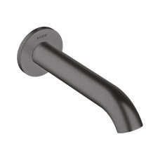 Вилив AXOR Uno на ванну 191 мм Brushed Black Chrome (38411340)