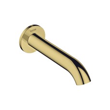 Вилив AXOR Uno на ванну 191 мм, Polished Gold Optic (38411990)
