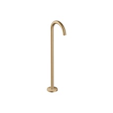 Вилив AXOR Uno на ванну підлоговий, виступ 243  мм Brushed Bronze (38412140)
