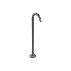 Вилив AXOR Uno на ванну підлоговий, виступ 243 мм Brushed Black Chrome (38412340)