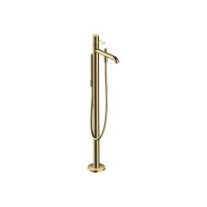 Змішувач Axor Uno для ванни підлоговий, ручка Loop, Polished Gold Optic 38442990
