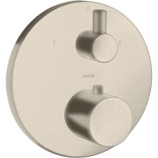 Термостат для 2-х споживачів Axor Uno, Brushed Nickel 38720820