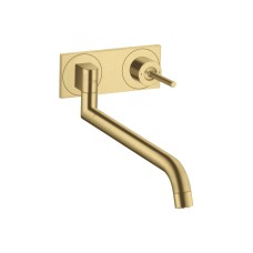 Змішувач Axor Uno 260 для кухні зі стіни, Brushed Gold Optic (38815250)