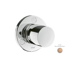 Запірно-перемикаючий вентиль Axor Uno Trio/Quatro, Brushed Red Gold (38933310)