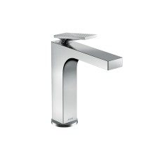 Змішувач Axor Citterio 160 Lever rhombic cut для умивальника з донним клапаном, Chrome 39081000