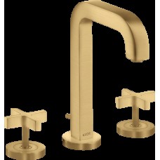 Змішувач Axor Citterio 170 для умивальника на 3 отвори Brushed Gold Optic 39133250