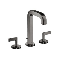 Змішувач Axor Citterio 170/140 для умивальника на 3 отвори Polished Black Chrome 39135330