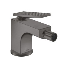 Змішувач Axor Citterio Lever rhombic cut для біде pup-up Brushed Black Chrome 39201340