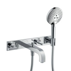 Змішувач Axor Citterio 222 Lever для ванни врізний зі стіни на 3 отвори, хром 39442000