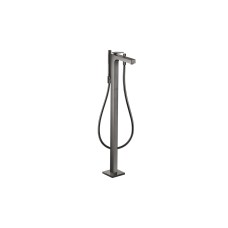 Змішувач Axor Citterio Lever rhombic cut для ванни підлоговий, Polished Black Chrome 39471330